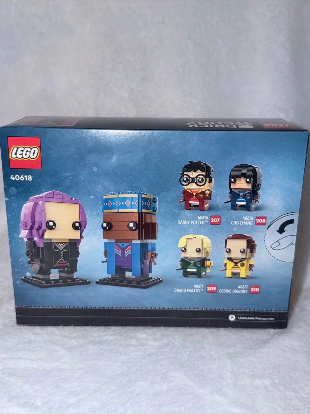 LEGO Harry Potter BrickHeadz 40618 Kingsley Shacklebolt & Nymphadora Tonks